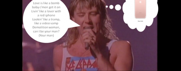 Did Def Leppard correctly predict the iPhone?